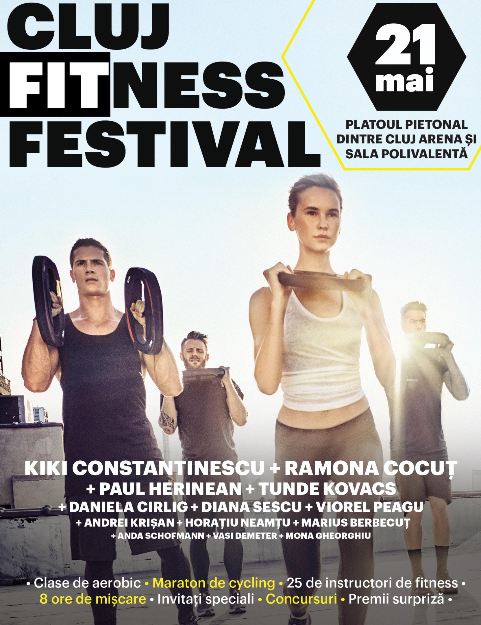 Cluj Fitness Festival – cel mai tare festival de fitness marca World Class România