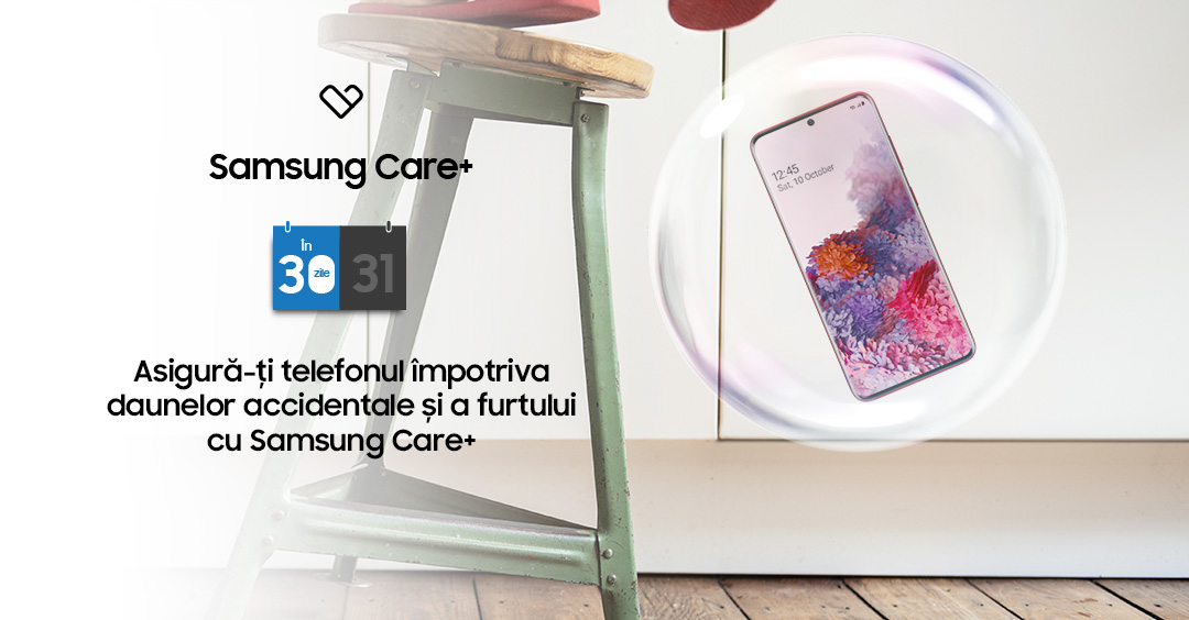 Samsung relansează pachetul Samsung Care+, planul de asigurare pentru device-urile Galaxy