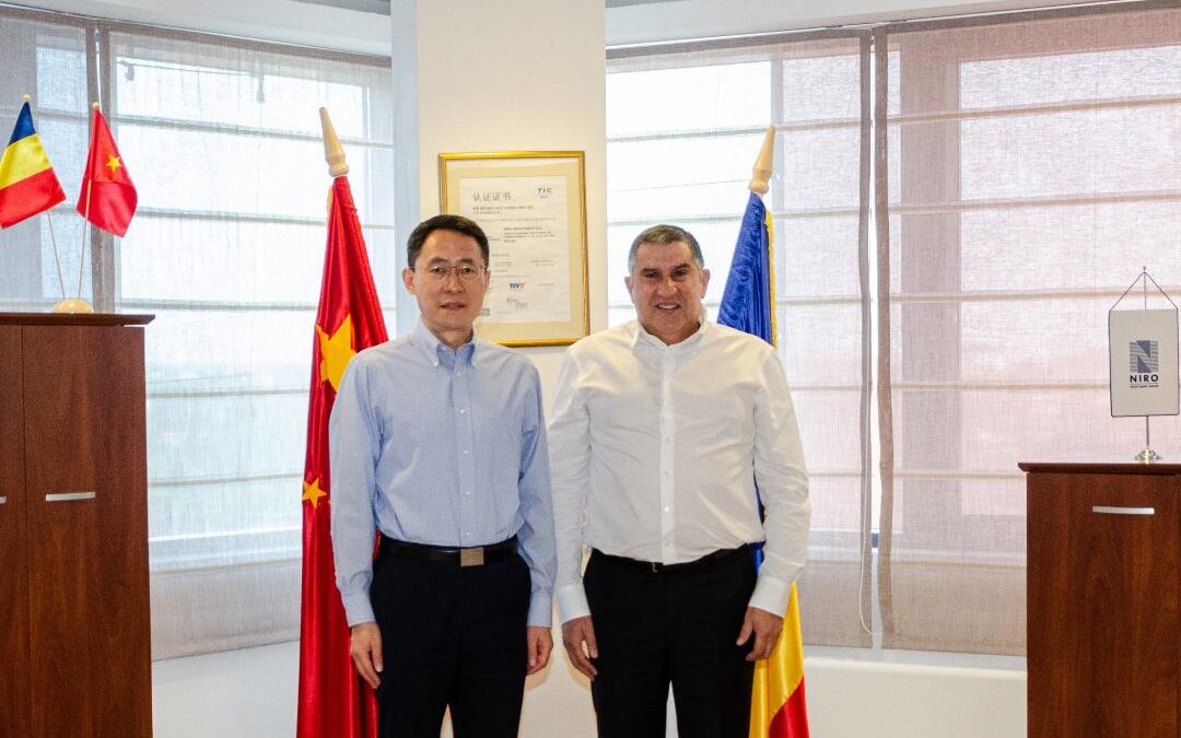 Ambasadorul Republicii Populare Chineze la București în vizită oficială la Complexul Logistic și Comercial Dragonul Roșu