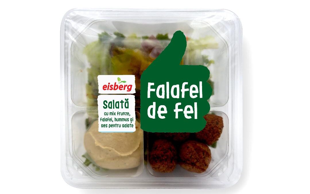 Eisberg România lansează noua sa gamă de salate ready to eat, în ambalaj reciclabil