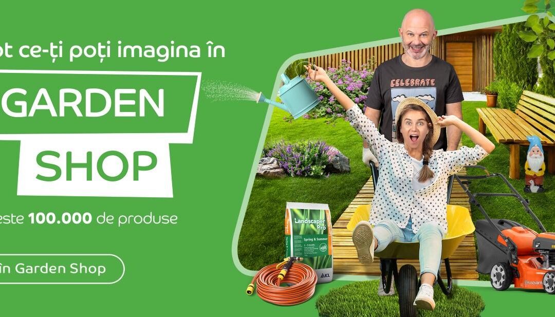eMAG dă tonul la verde și lansează Garden Shop, un one-stop-shop pentru casă și grădină